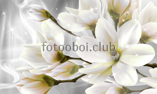 цветы, цветок, орхидеи, узоры, 3д, 3d